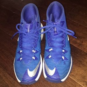 Nike Shoes - Nike Blue Hyper-dunks Nike Shoes - Nike Blue Hyper-dunks